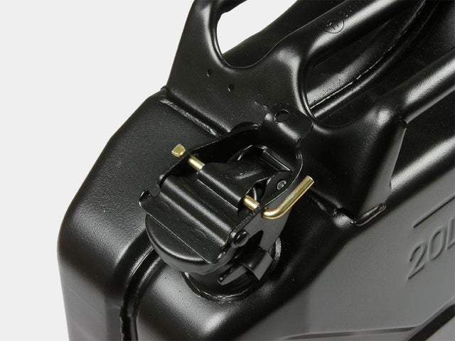 Reservekanister Stahl 20 l / Schwarz